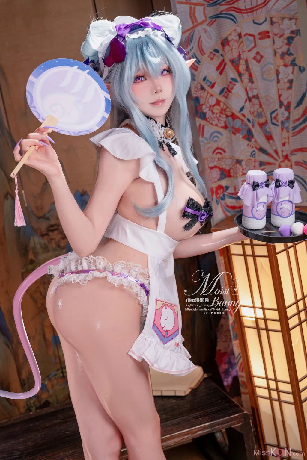 Coser@黏黏团子兔: 05月作品『浮枕朝颜-梦见月瑞希』 红昭愿 (132 photos + 5 videos)