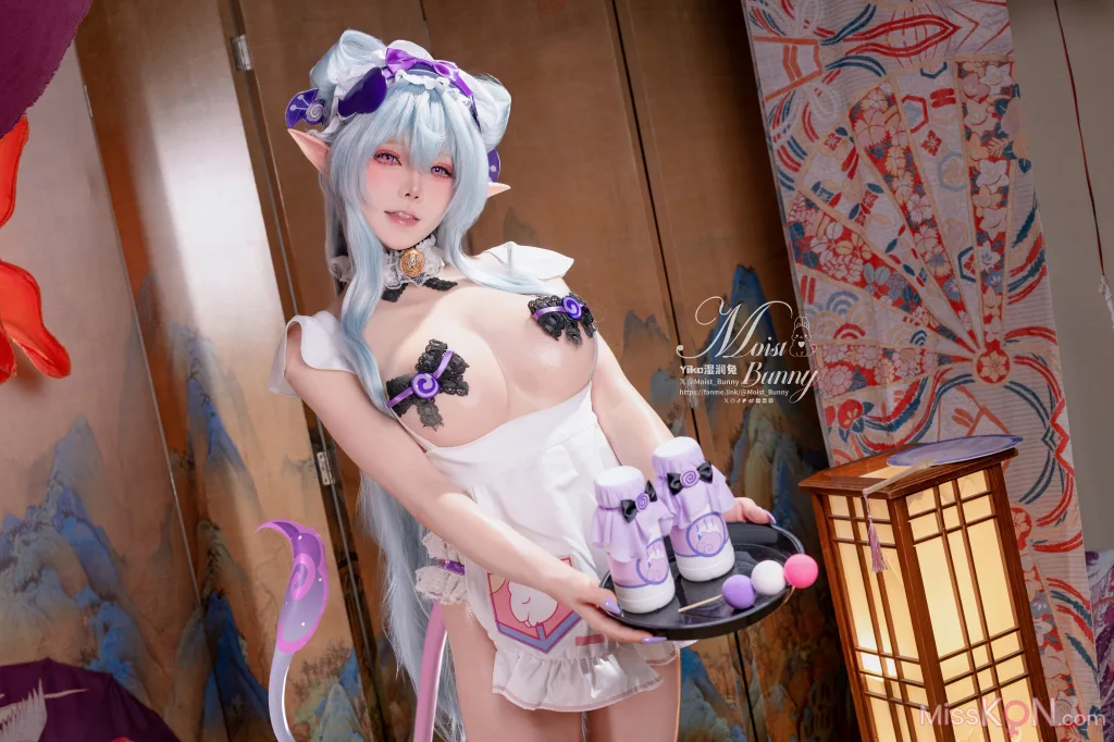 Coser@黏黏团子兔: 05月作品『浮枕朝颜-梦见月瑞希』 红昭愿 (132 photos + 5 videos)