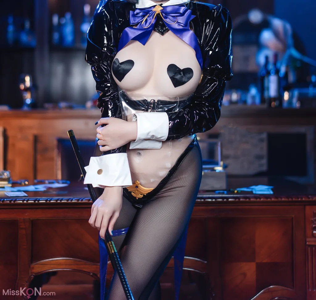 Coser@阿薰kaOri: 碧蓝航线 柴郡 魔术师 (96 photos + 13 videos)