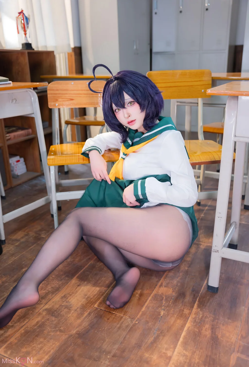 Coser@清水由乃: 憧憬成为魔法少女 柊舞缇娜JK (81 photos)