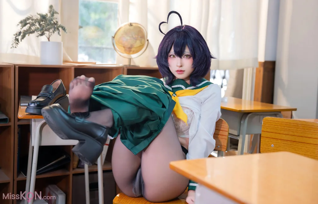 Coser@清水由乃: 憧憬成为魔法少女 柊舞缇娜JK (81 photos)