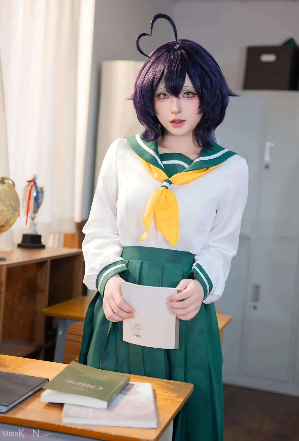 Coser@清水由乃: 憧憬成为魔法少女 柊舞缇娜JK (81 photos)