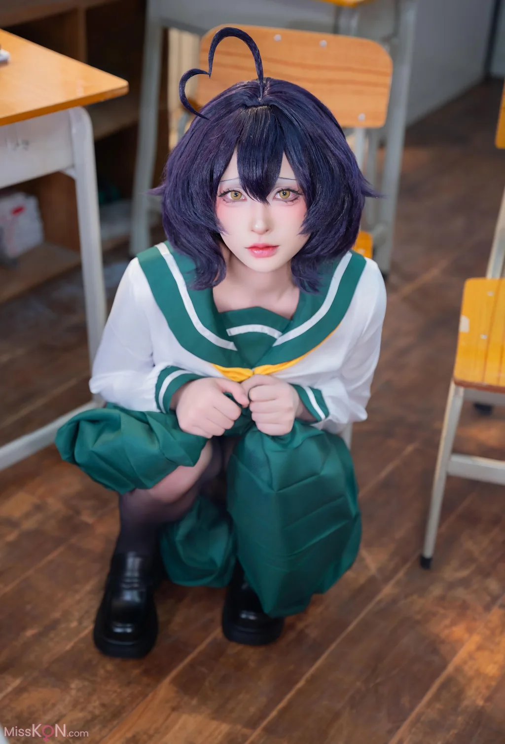 Coser@清水由乃: 憧憬成为魔法少女 柊舞缇娜JK (81 photos)