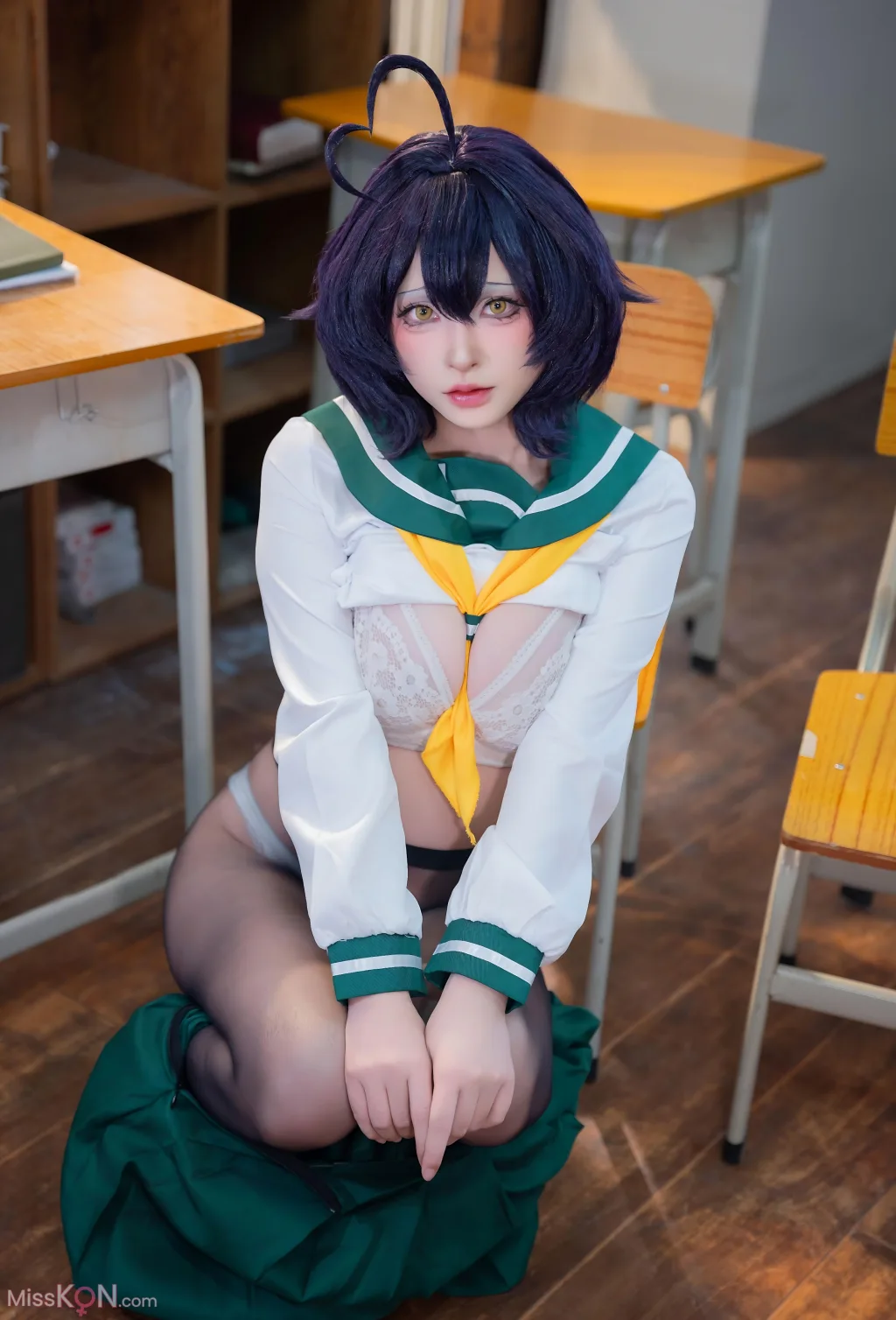 Coser@清水由乃: 憧憬成为魔法少女 柊舞缇娜JK (81 photos)