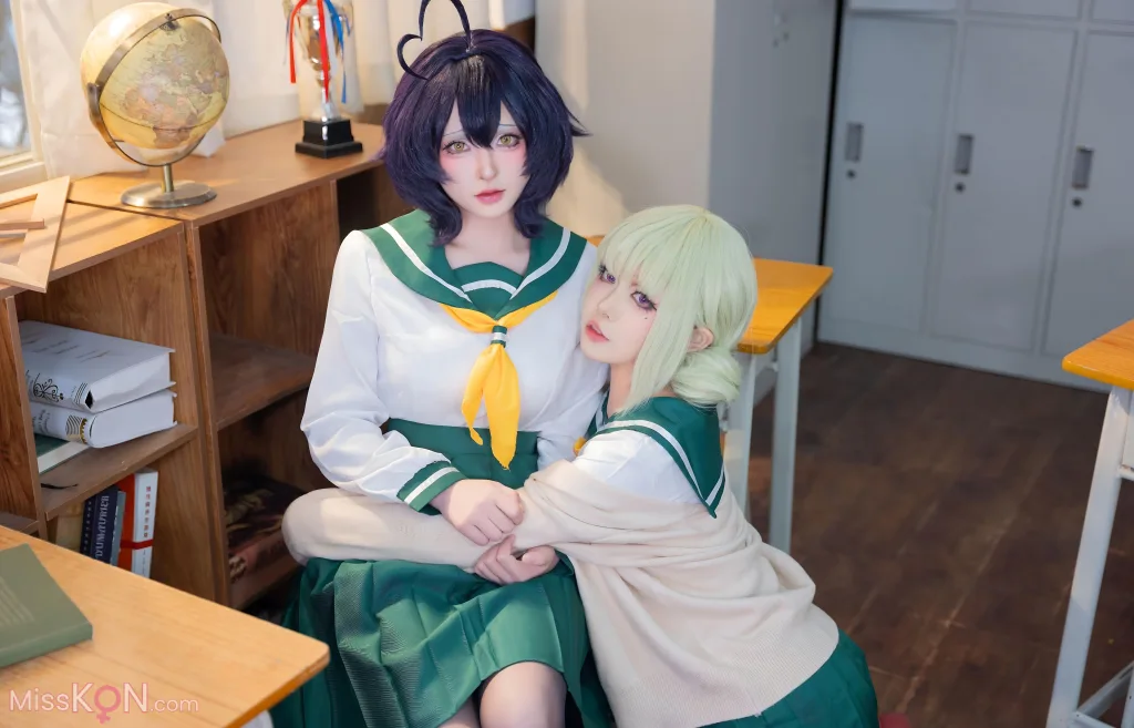 Coser@清水由乃: 憧憬成为魔法少女 柊舞缇娜JK (81 photos)