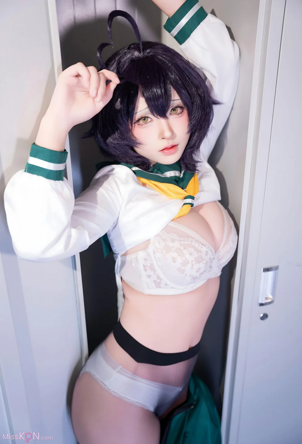 Coser@清水由乃: 憧憬成为魔法少女 柊舞缇娜JK (81 photos)