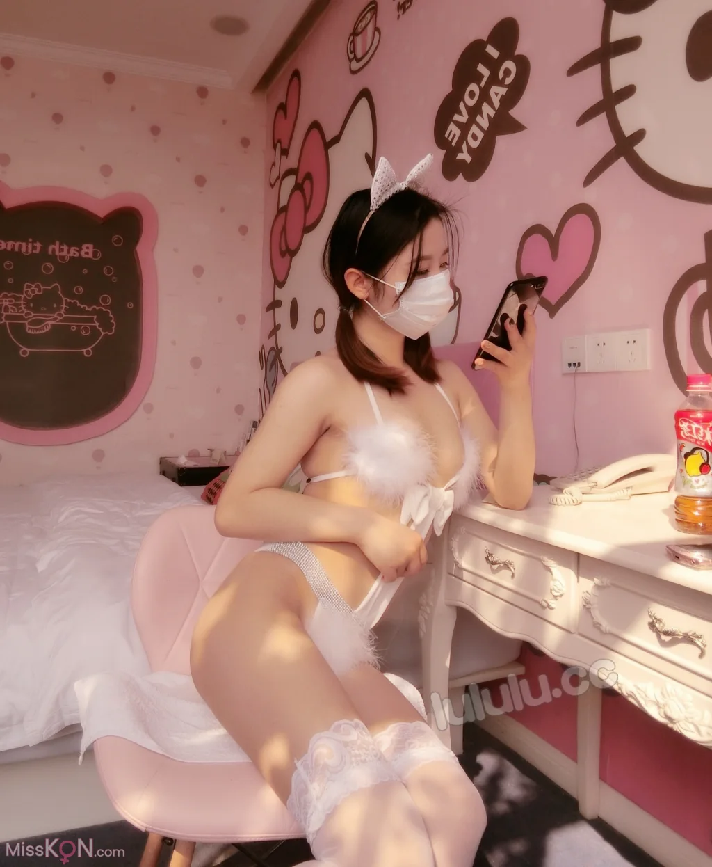 Coser@洛美: 貓女白絲 (40 photos + 1 video) – Page 3