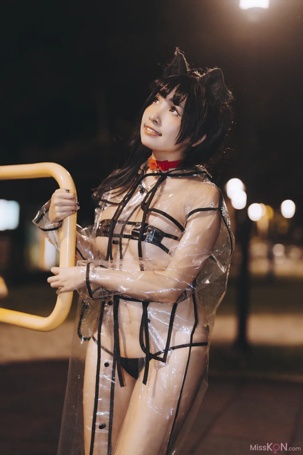 Coser@慕慕Momo: 溜雨衣貓貓 (48 photos) – Page 4