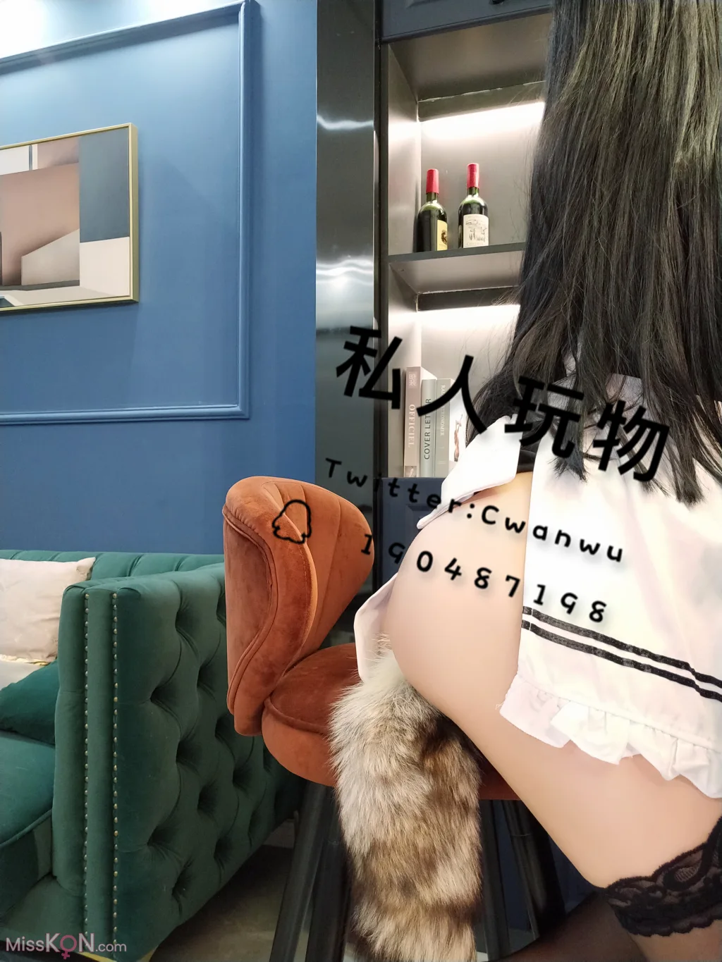 Coser@私人玩物: 尾巴黑丝女仆 (45 photos + 1 video) – Page 2