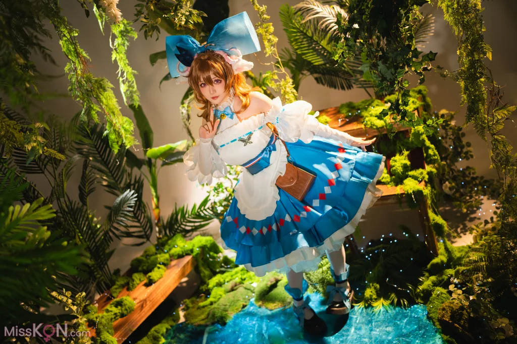 Coser@星之迟迟Hoshilily: 2025年5月计划A 明日方舟 艾雅法拉 (34 photos)