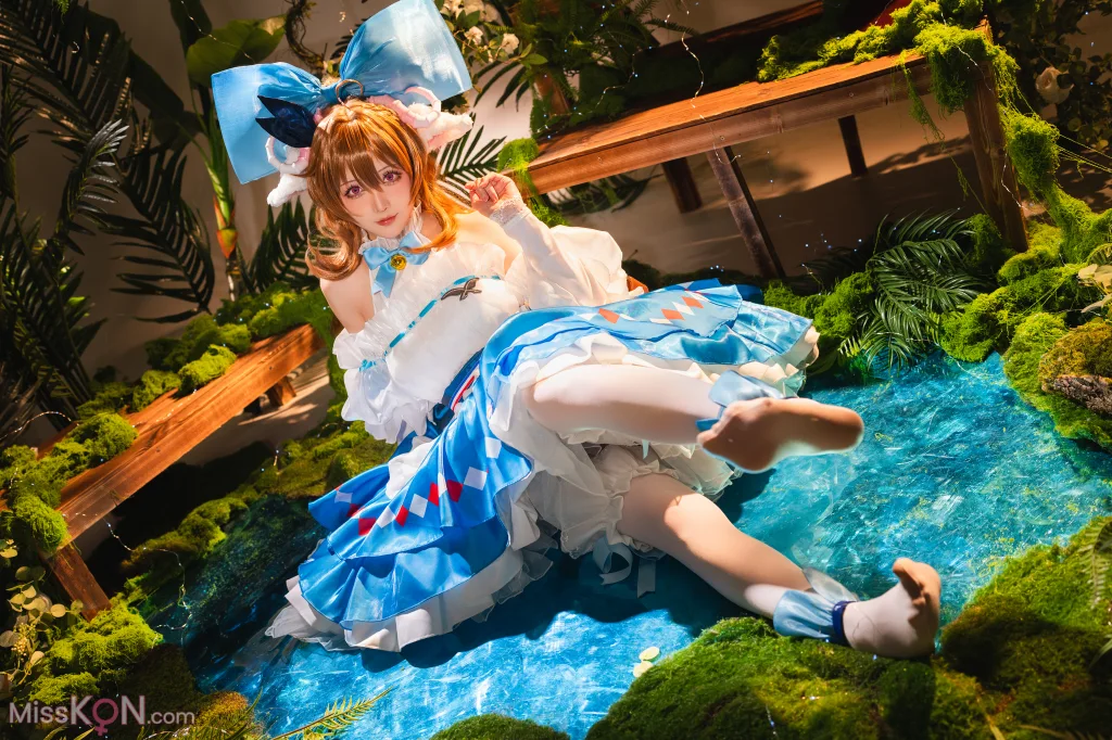 Coser@星之迟迟Hoshilily: 2025年5月计划A 明日方舟 艾雅法拉 (34 photos)