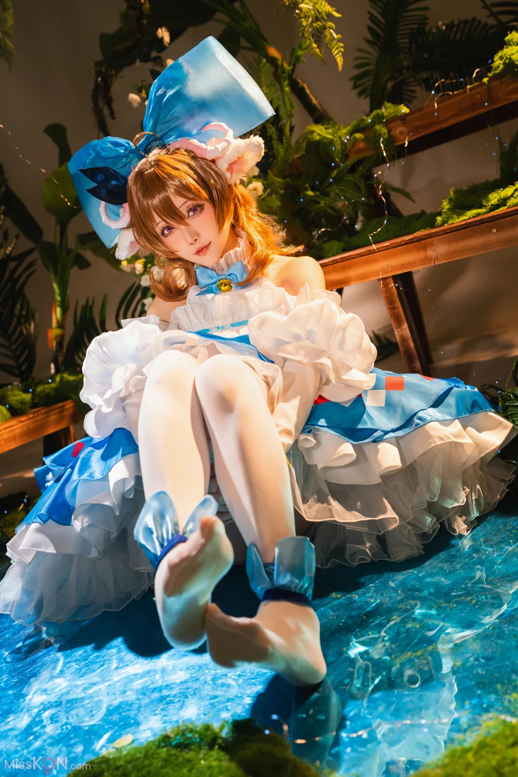 Coser@星之迟迟Hoshilily: 2025年5月计划A 明日方舟 艾雅法拉 (34 photos)