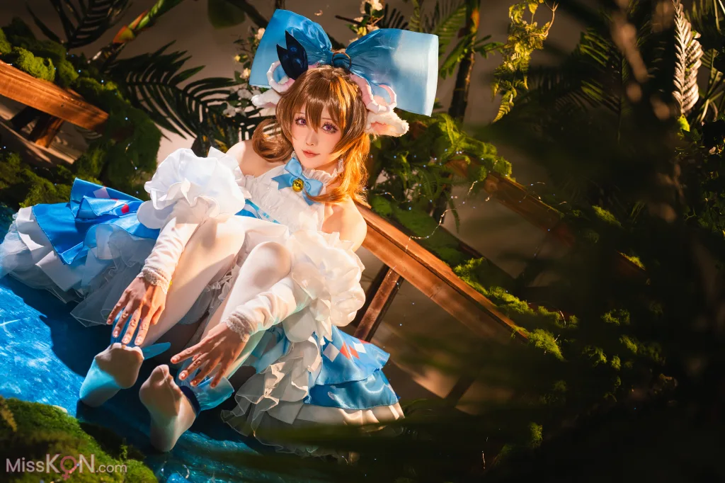Coser@星之迟迟Hoshilily: 2025年5月计划A 明日方舟 艾雅法拉 (34 photos)