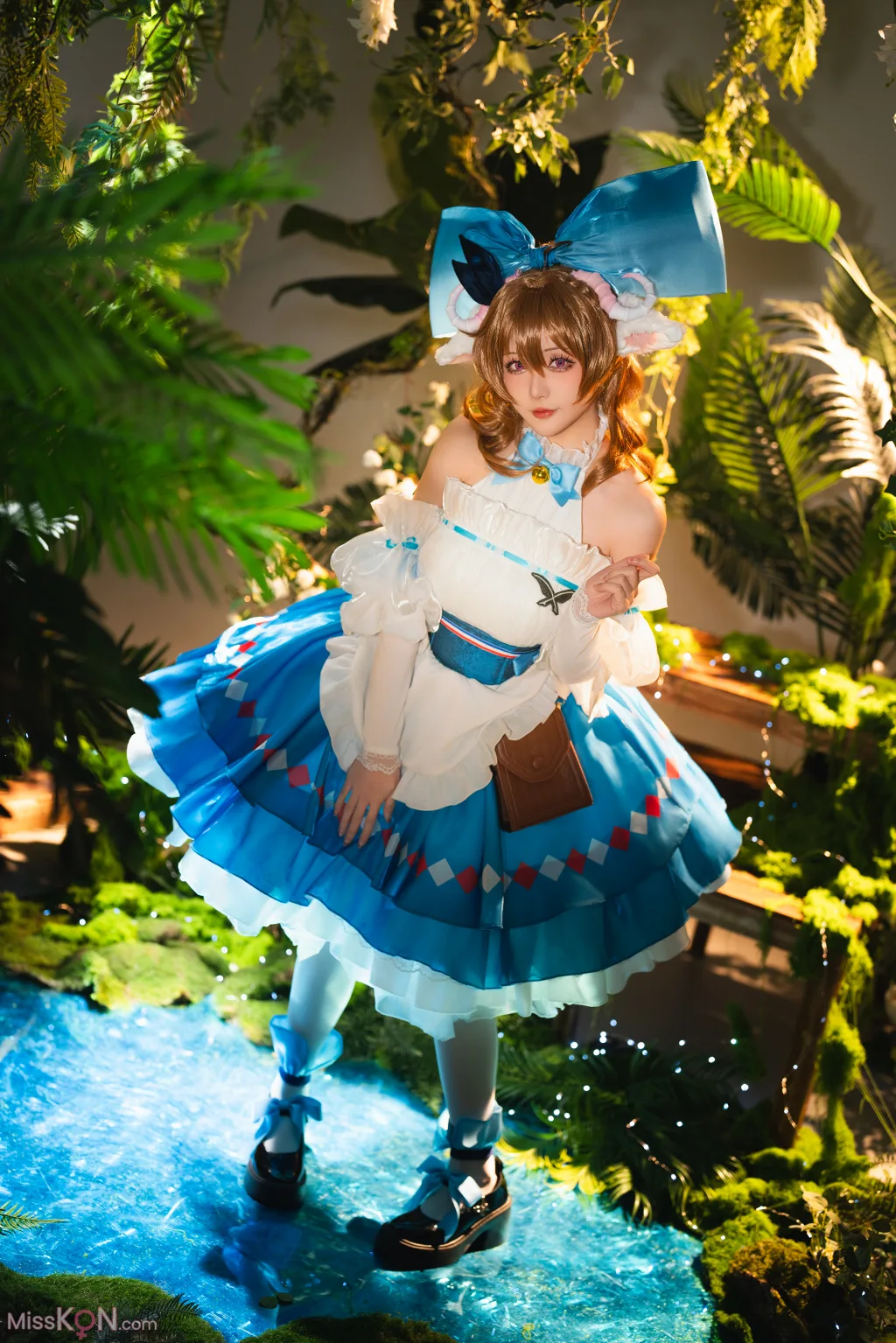 Coser@星之迟迟Hoshilily: 2025年5月计划A 明日方舟 艾雅法拉 (34 photos)